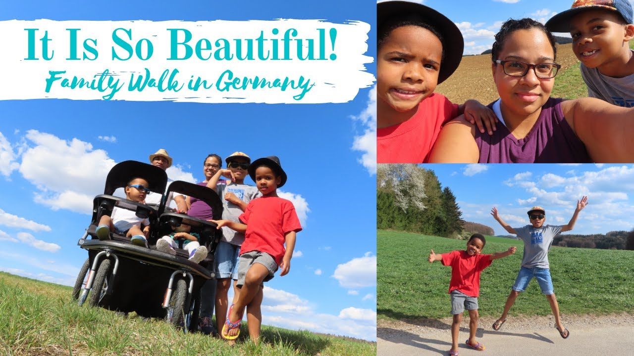 I DIDNT SIGN UP FOR THIS!?! || It's SO Beautiful! || Family Walk In Bavaria, Germany || April 2020