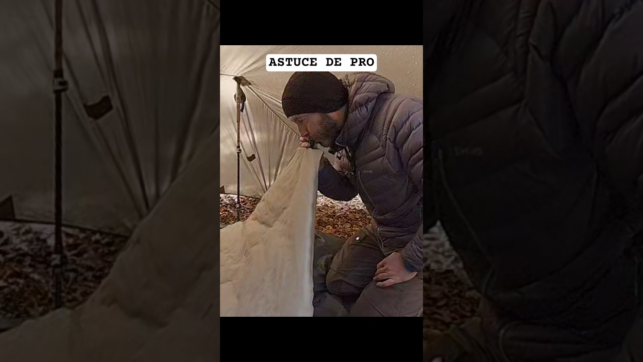 🐟 1 kwietnia 🐟 BIWUAK: ASTUCE DE PRO 🤓🏕 #camping #bivouac #randonn&eacute;e