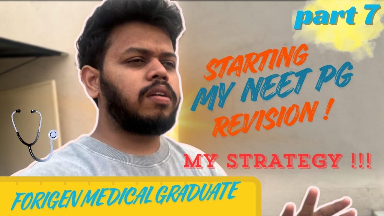 Starting My Neet Pg Revision ✅ 🔥😱| Foreign Medical Graduate🧑&zwj;⚕️