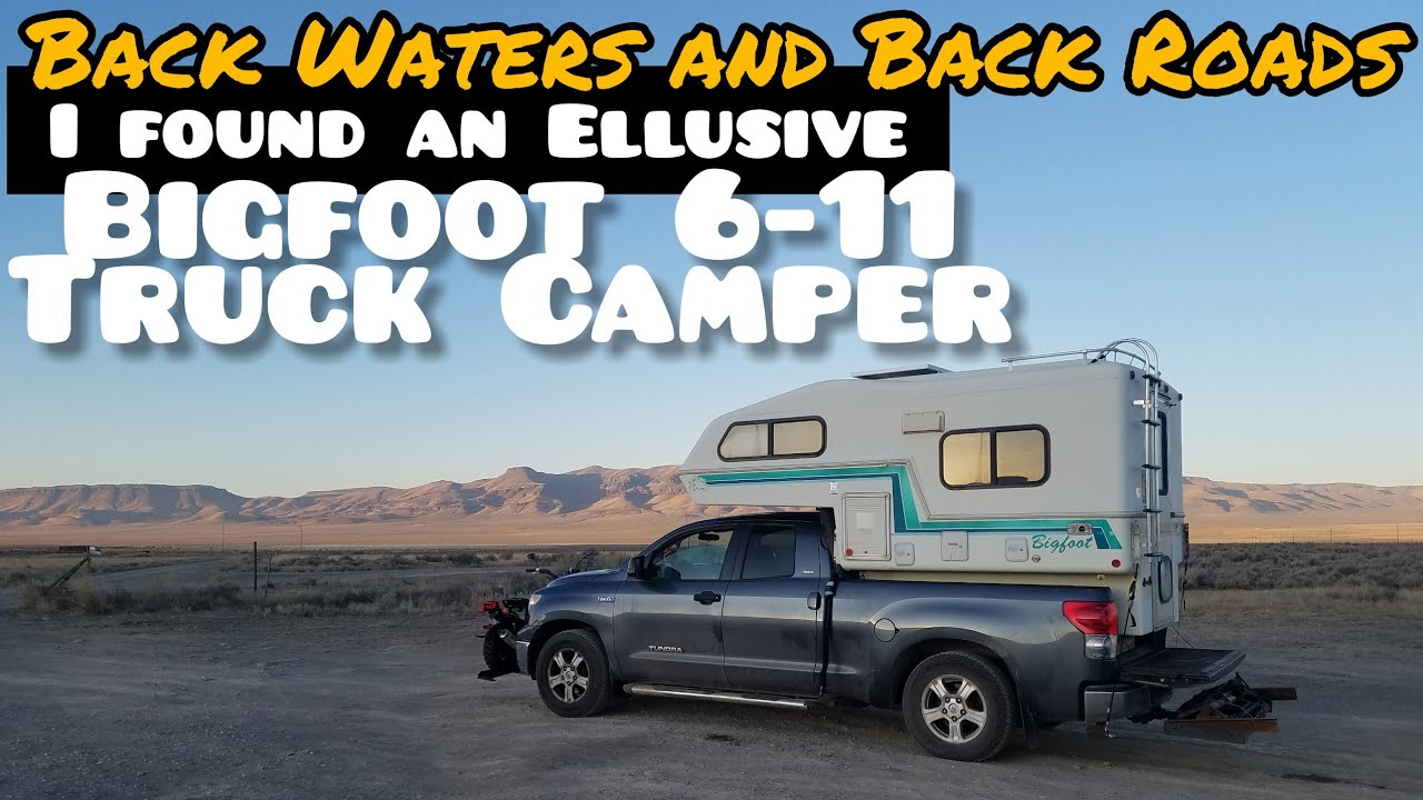 Bigfoot Truck Camper | The Elusive Baby Bigfoot!