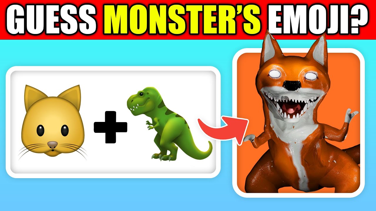 Guess The MONSTER'S By EMOJI (GARTEN OF BANBAN 4 + Joyville) | Kittysaurus, Wooly Bully Bittergiggle