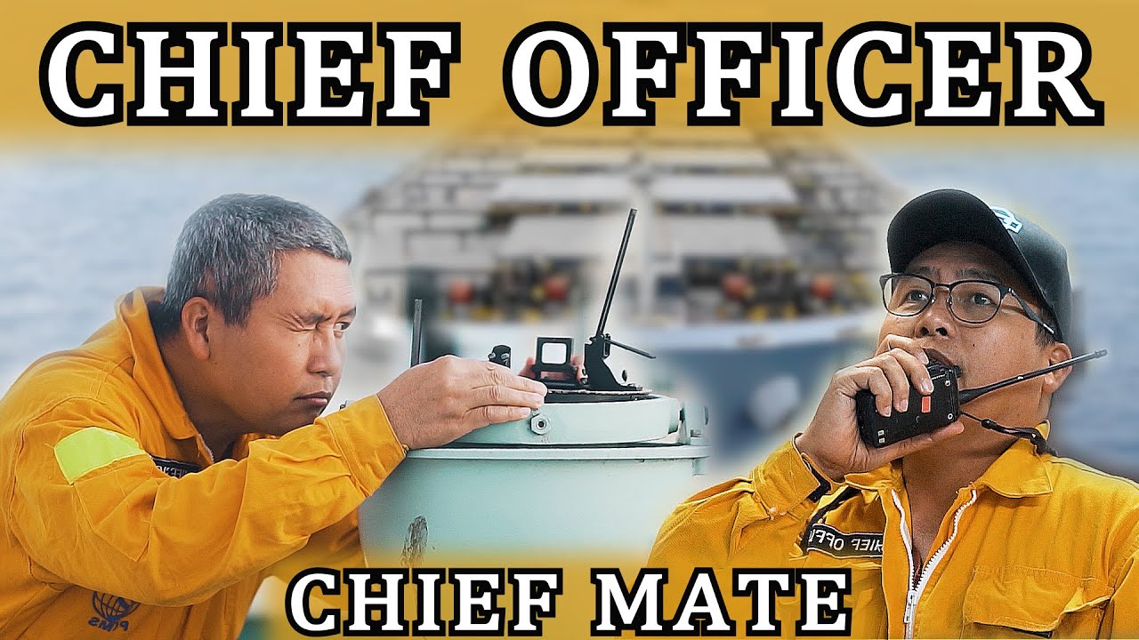 Day in the LIFE of a CHIEF OFFICER [Chief Mate] - Life at Sea