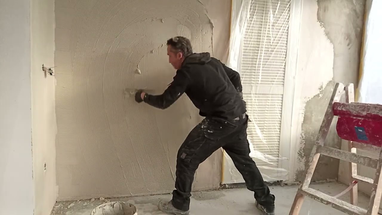 Wände spachteln und ausgleichen schneller Mit spachtelmasse 