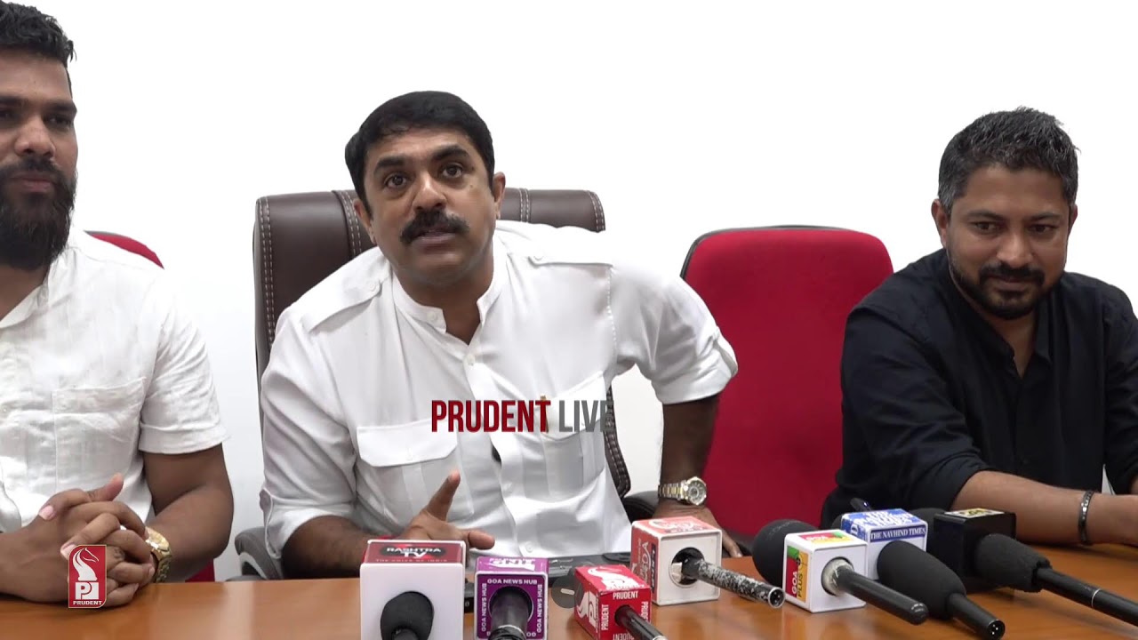 Press Conference MLA Vijai Sardesai | MLA Viresh Borkar | RGP Manoj Parab | Live | Prudent | 271025