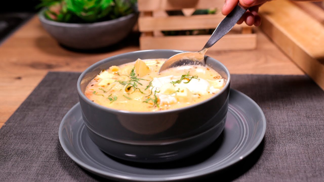 Como preparar sopa de leche receta rápida | A la cocina.