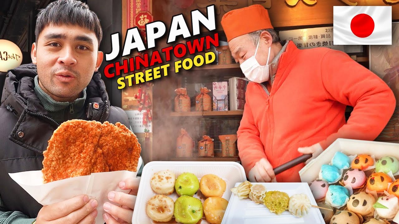 Japanese Chinatown Street Food Tour 🇯🇵 10 Chinese Street Food in Yokohama, Japan