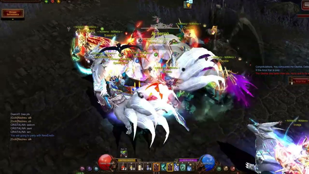 CRISTALINA MU ONLINE ARKA WAR 02-12-2023