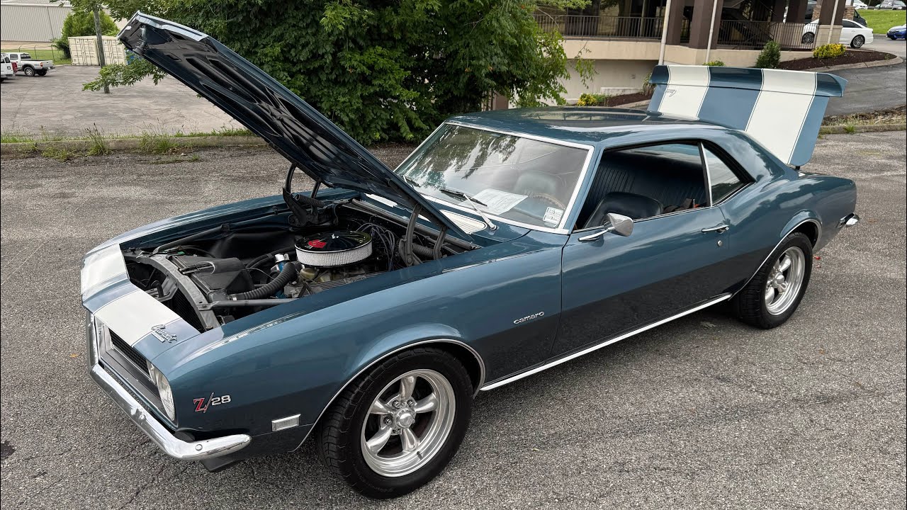 Test Drive 1968 Chevrolet Camaro SOLD $32,900 Maple Motors 4 Speed #3128