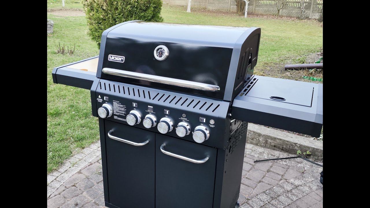 Grill gazowy Yoer BeefMaster GG04BK 4+2
