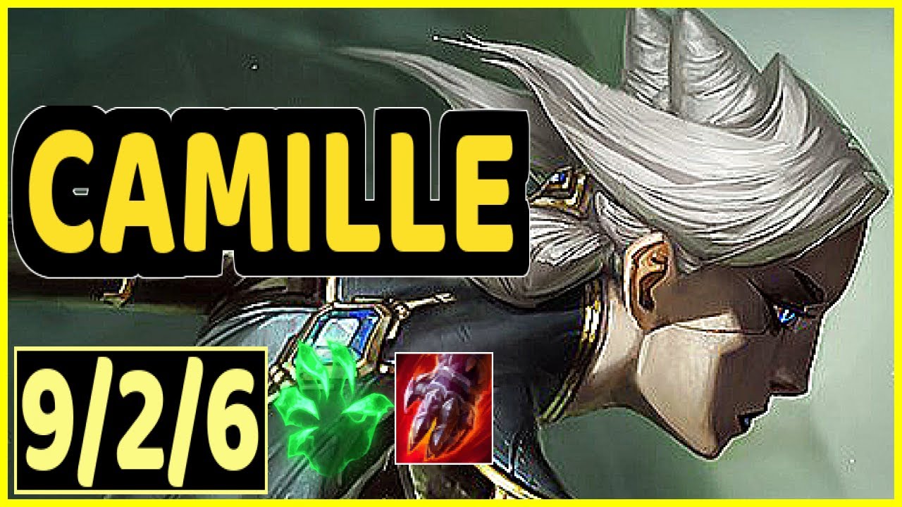 CAMILLE VS ZAC - 9/2/6 KDA TOP GAMEPLAY MASTER I