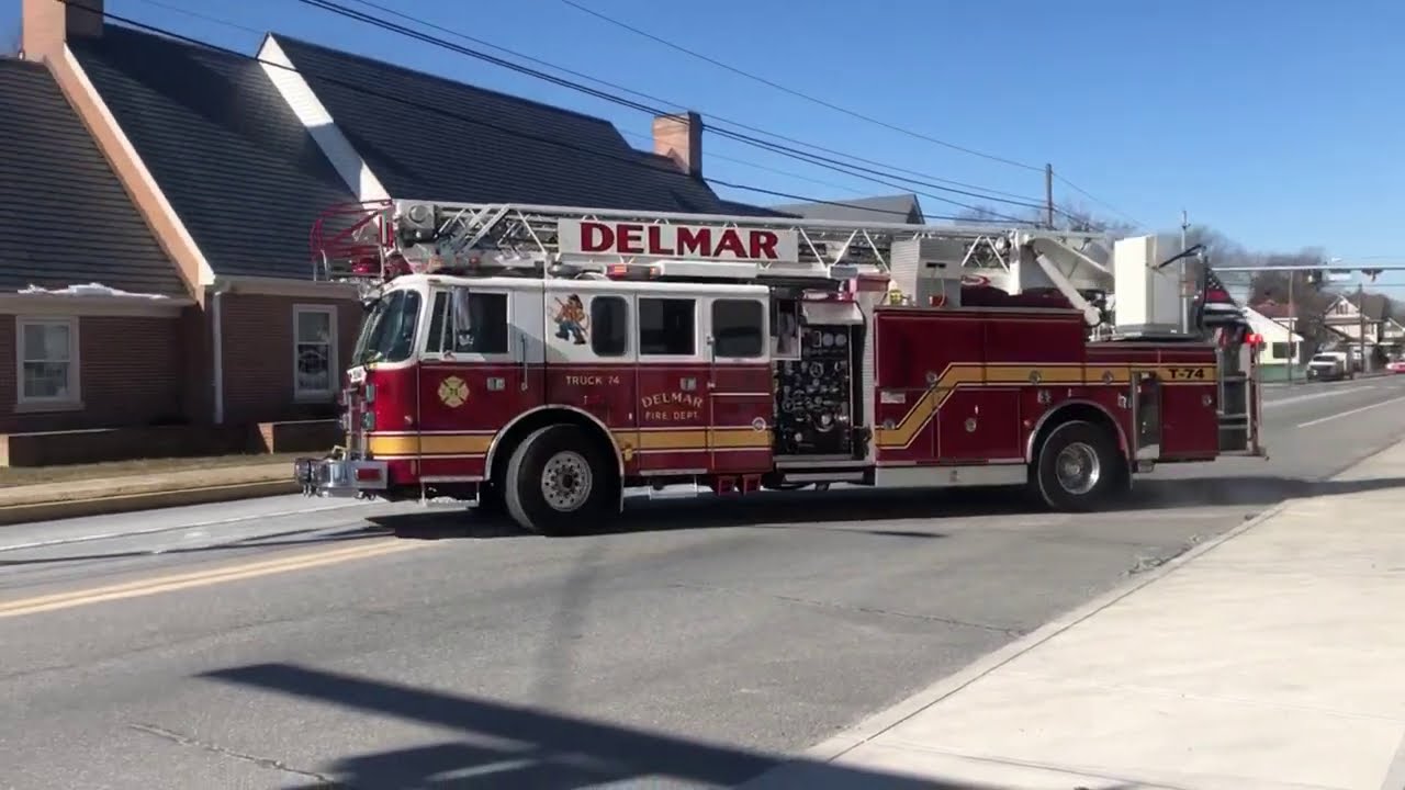 Truck and Engine respond for reported apartment fire