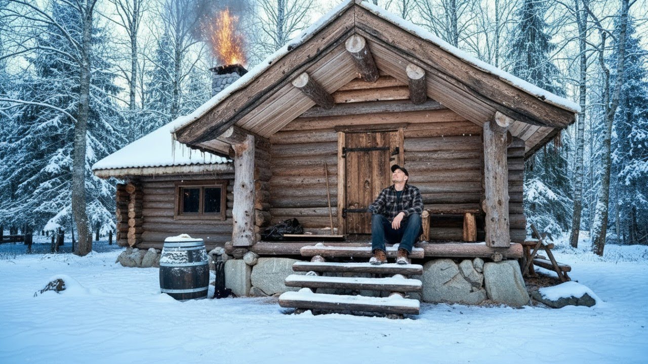 I Spent 2 Years Building This Log Cabin Interior... Then Everything Changed