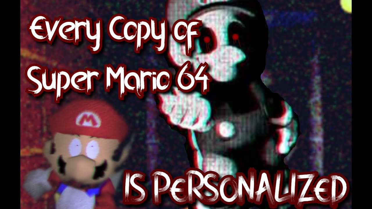 Every Copy of Super Mario 64 is Personalized [AND MORE] please read desc.