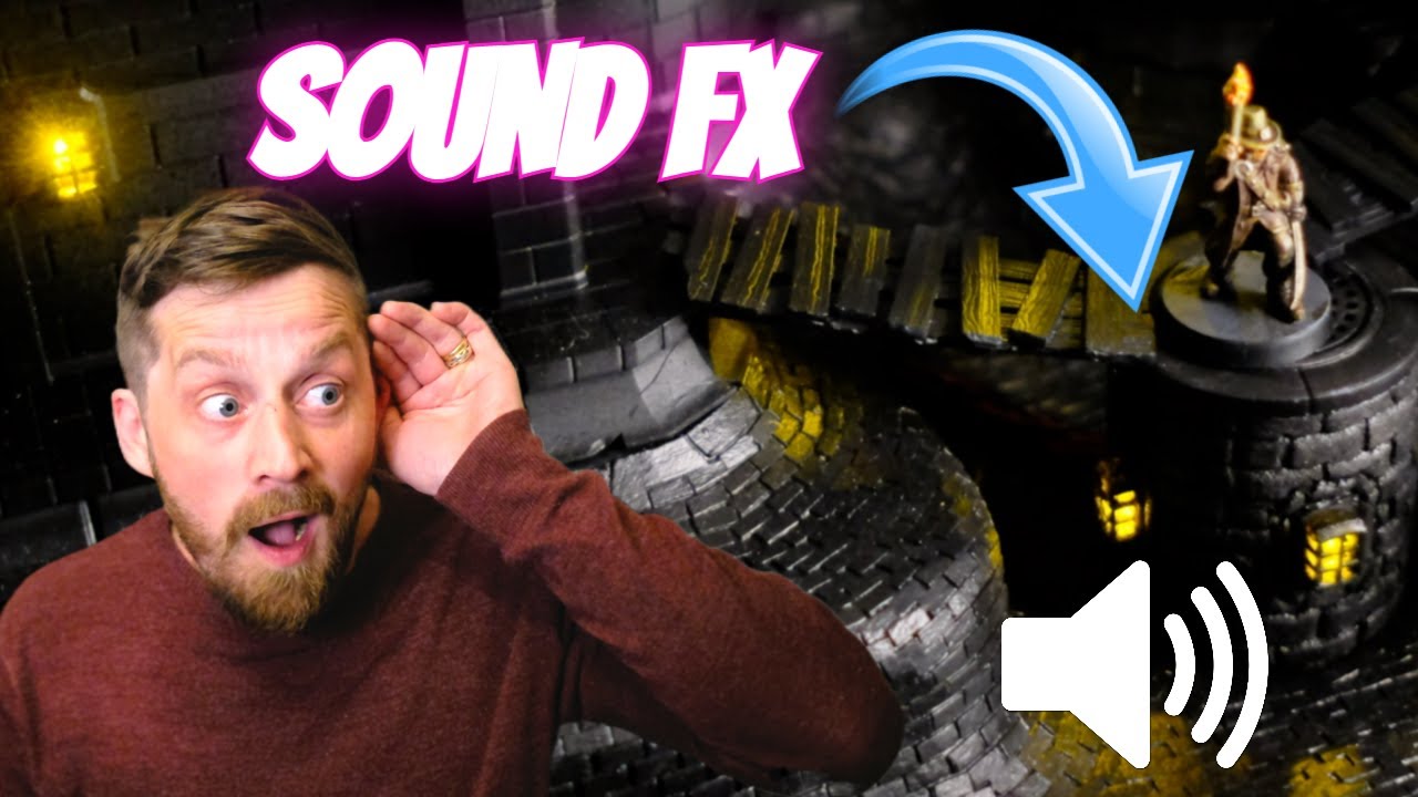 I put SOUND EFFECTS in this INFESTED sewer DIORAMA
