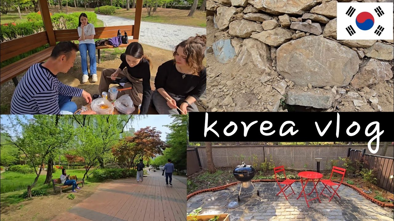 Что нового дома? Стройка продолжается / Прогулка всей семьёй / KOREA VLOG