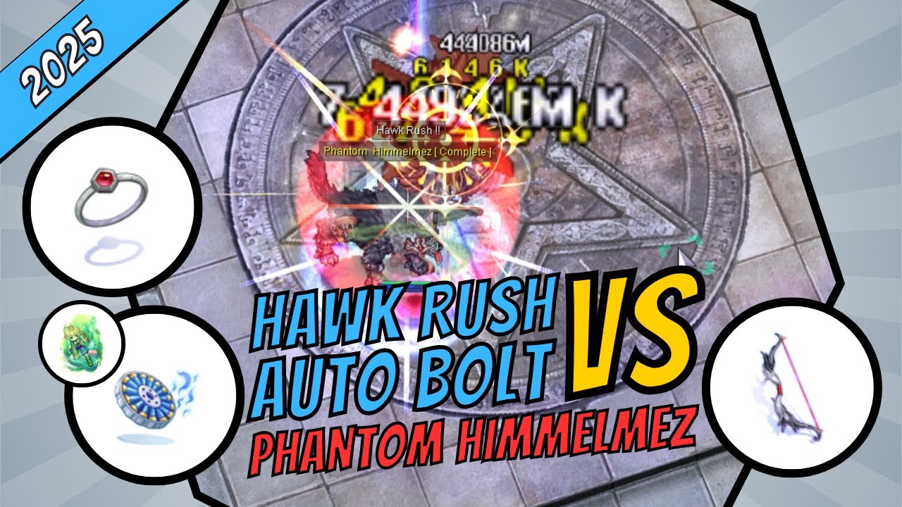 iRO Chaos - Hawk Rush auto Aimed Bolt & Crescive Bolt Windhawk VS Phantom Himmelmez (2025)