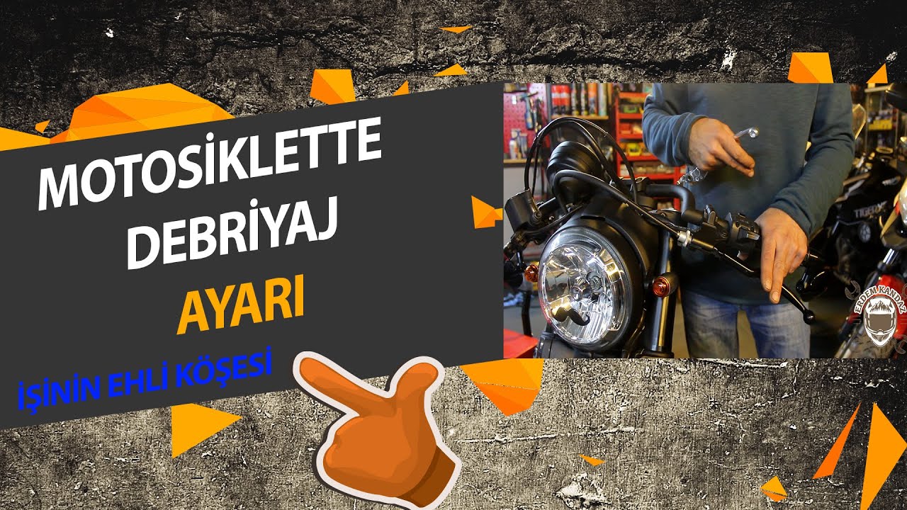 MOTOSİKLETTE DEBRİYAJ AYARI | NASIL YAPILMALI ? NELERE DİKKAT ETMELİ ?