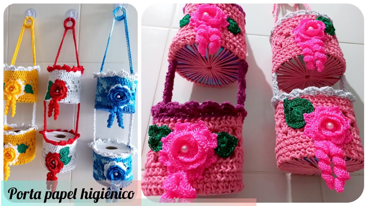 Porta papel higiênico cestinha feito com Cds , lindo e fácil de fazer🥰 ( Passo a passo)
