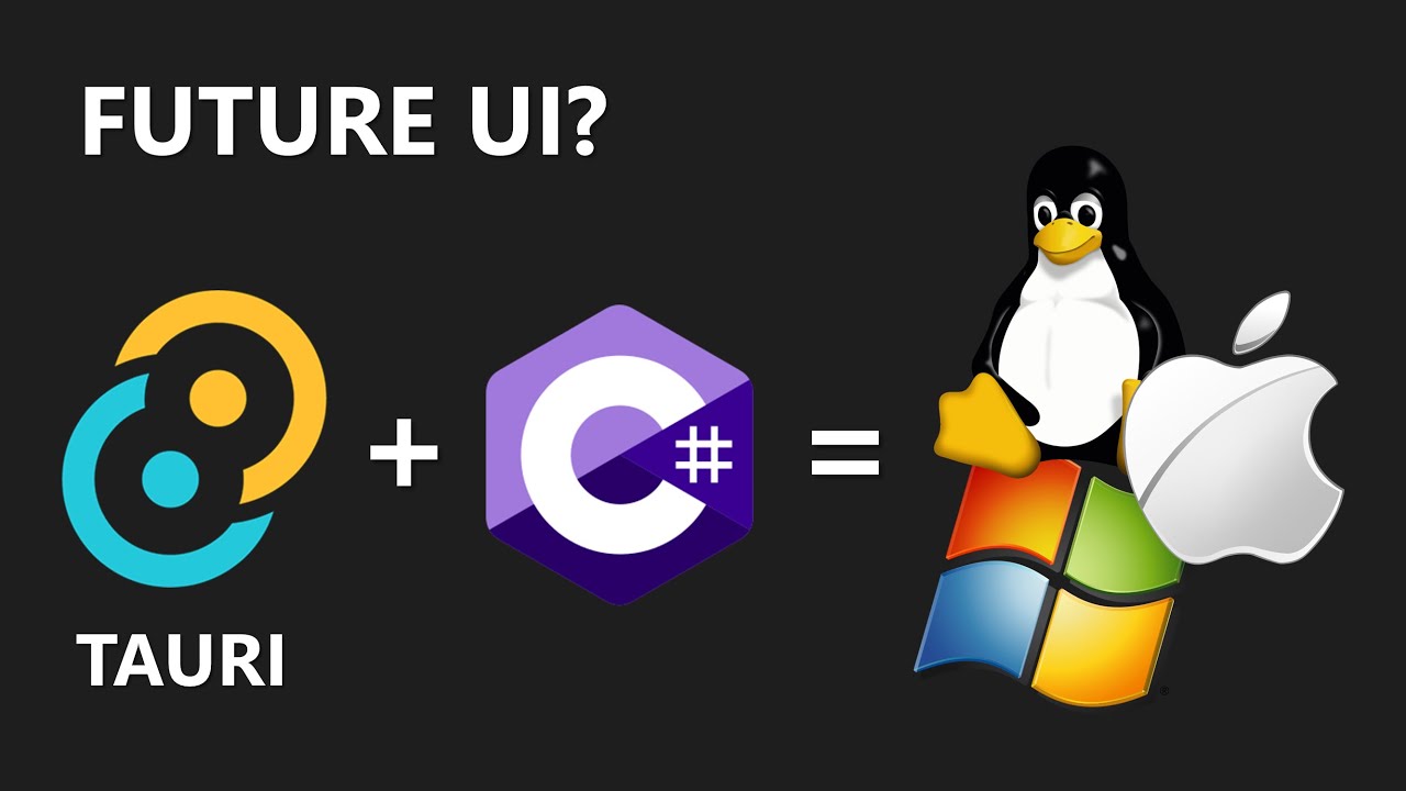 ЭТО БУДУЩЕЕ настольных приложений .NET? | Tauri и C#