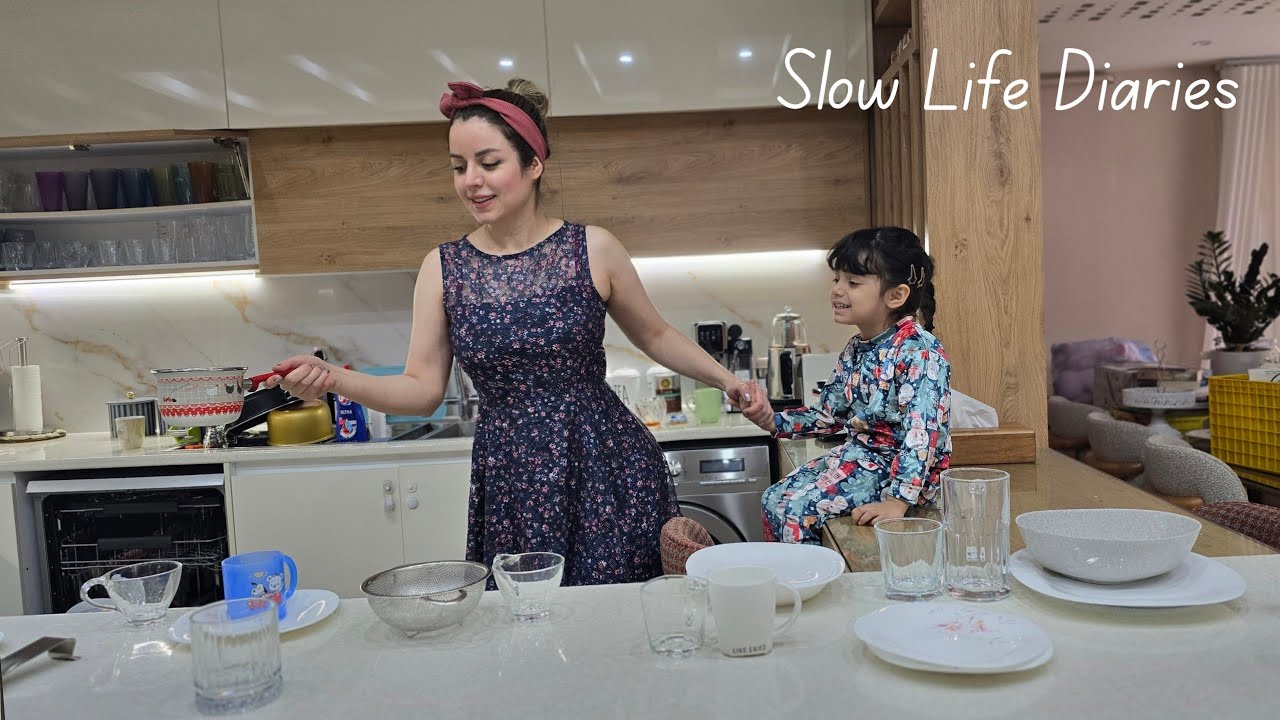 A Slow & Cozy Day at Home with My Little Daughter | Simple Life Vlog