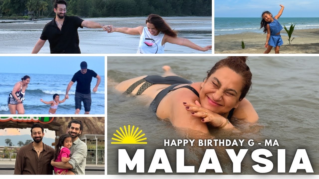 AYANKA in Malaysia | Happy Birthday Raveena G-MA | Family Holiday | Growing with Ayanka