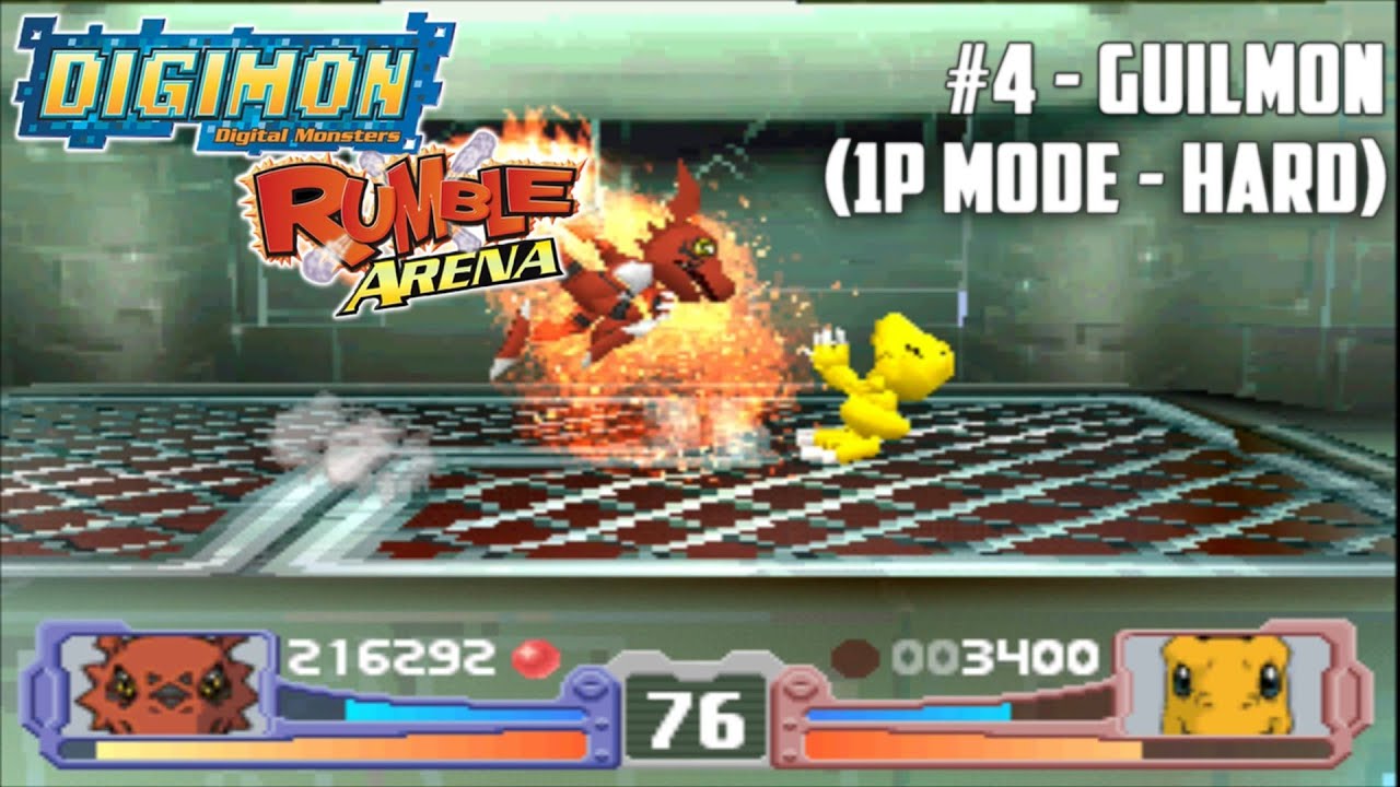 Digimon Rumble Arena #4 - Guilmon (1P Mode - Hard)