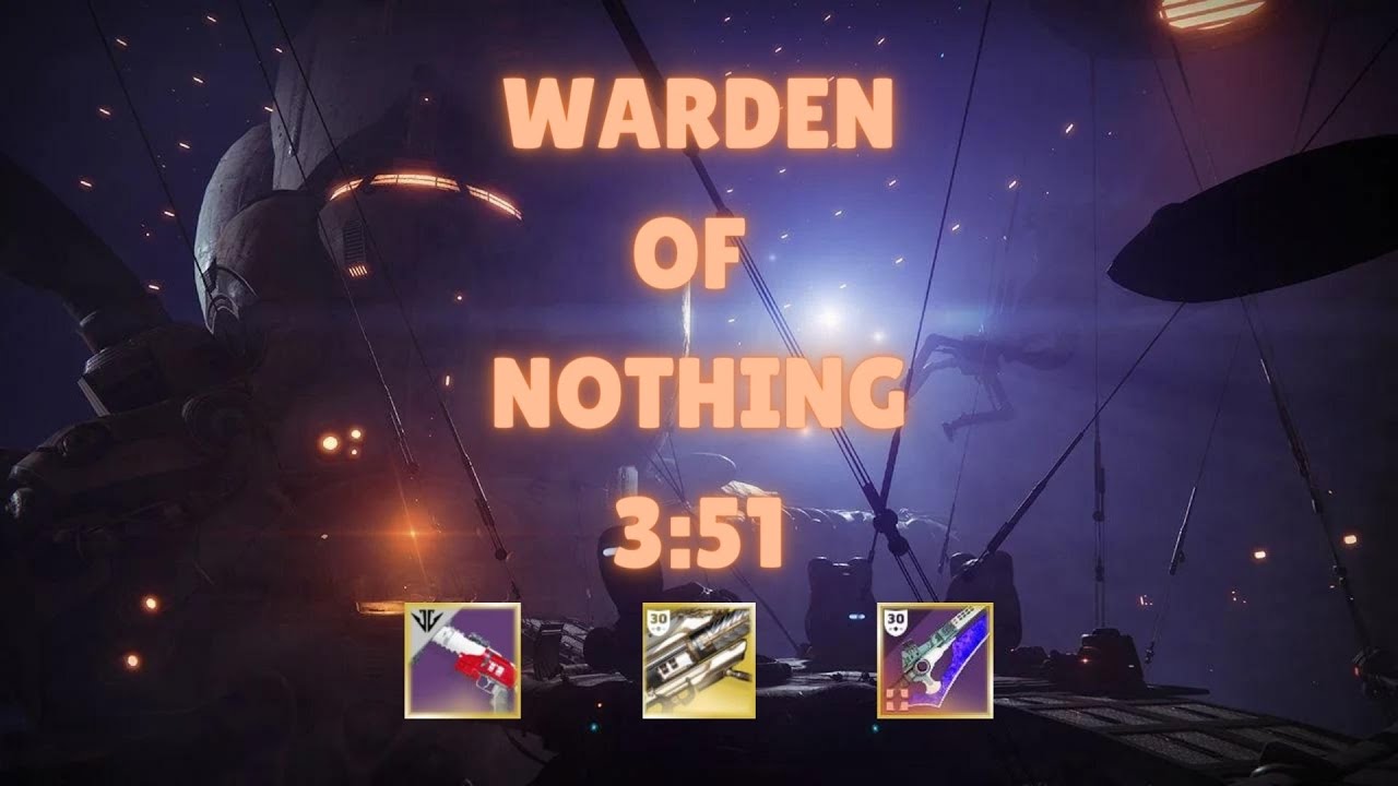 Warden Of Nothing Speedrun WR (3:51)