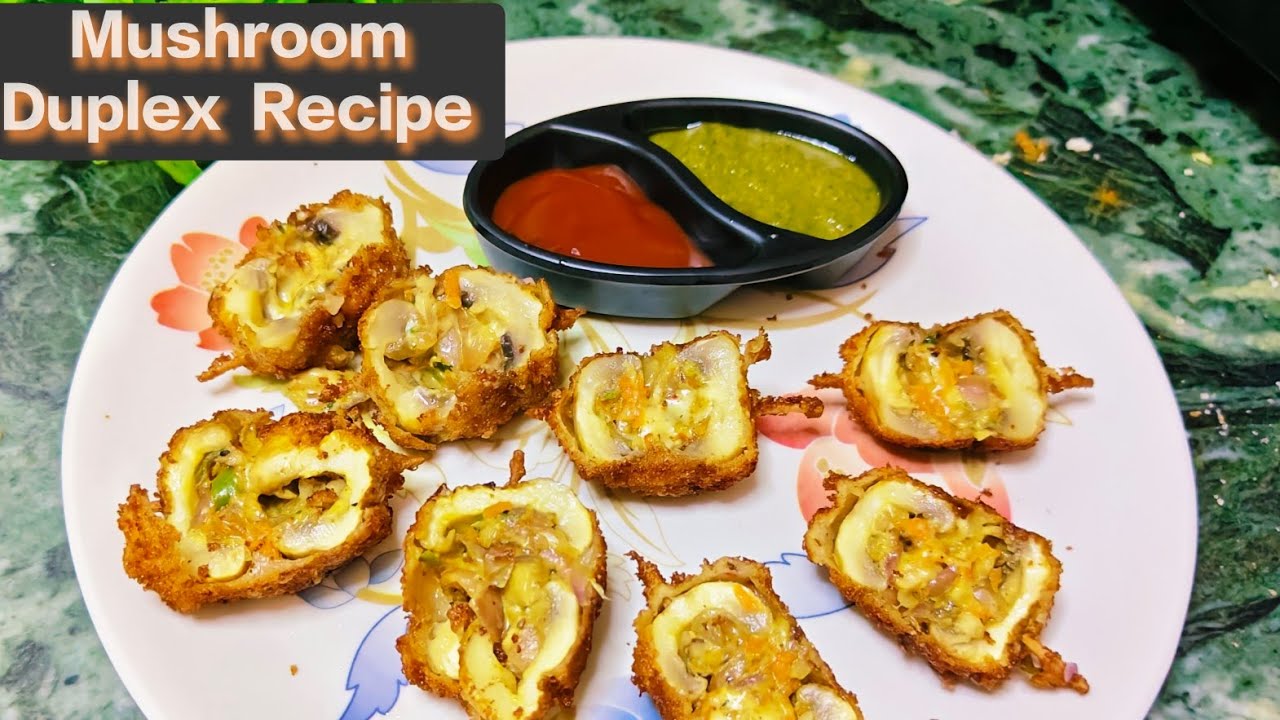 Mushroom duplex recipe _juicy and crunchy cafe style/जिसे खा कर दिल खुश हो जाएगा @PushpakiRasoiSe 