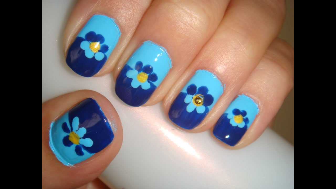 Easy Cute Nail Design For Short Nails Using China Glaze Polishes