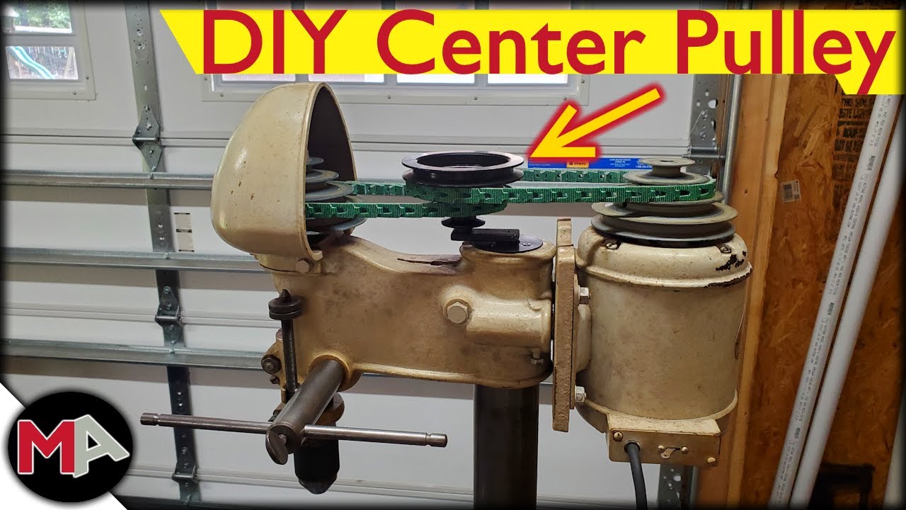 DIY Drill Press Jackshaft Speed Reducer