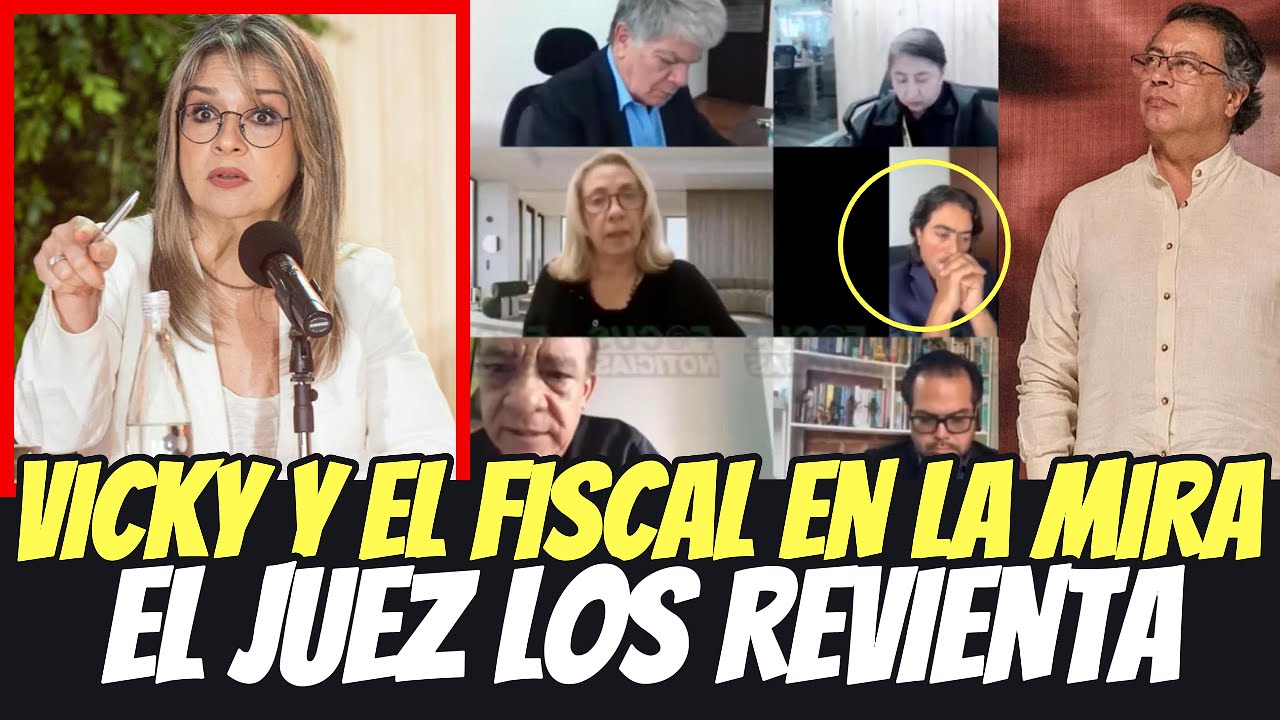 🚨 JUEZ ORDENA INVESTIGAR A VICKY DÁVILA Y AL FISCAL EN EL CASO DEL HIJO DE PETRO