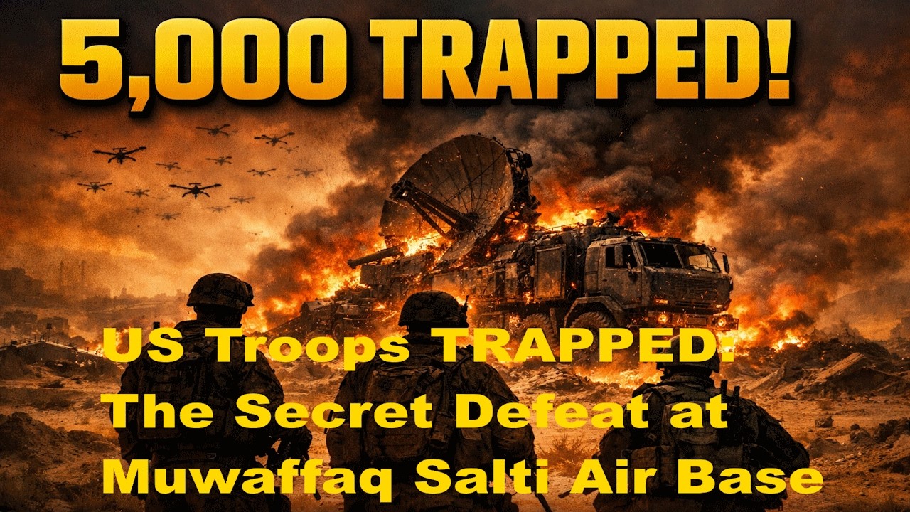 5,000 US Troops TRAPPED: The Secret Defeat at Muwaffaq Salti Air Base
