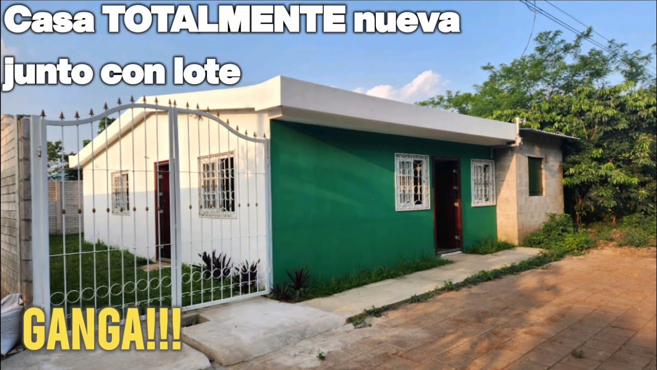 Casa TOTALMENTE Nueva junto con lote | GANGA | Lourdes Colón