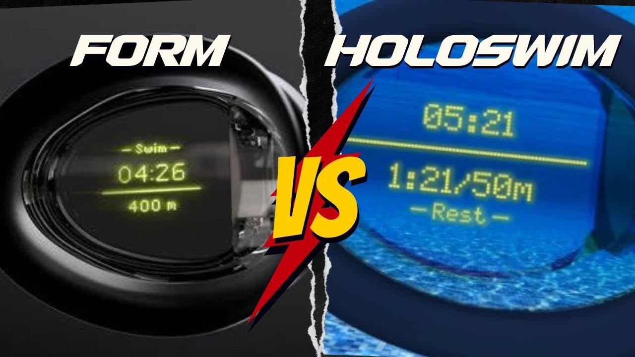 Holoswim против очков для плавания FORM: технический поединок Давида против Голиафа