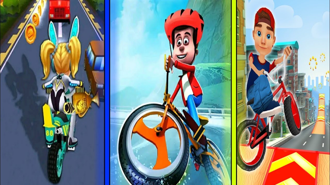 Bike Blast - Bike Race Rush VS Golmaal Jr VS Subway motorbike Runner Gameplay