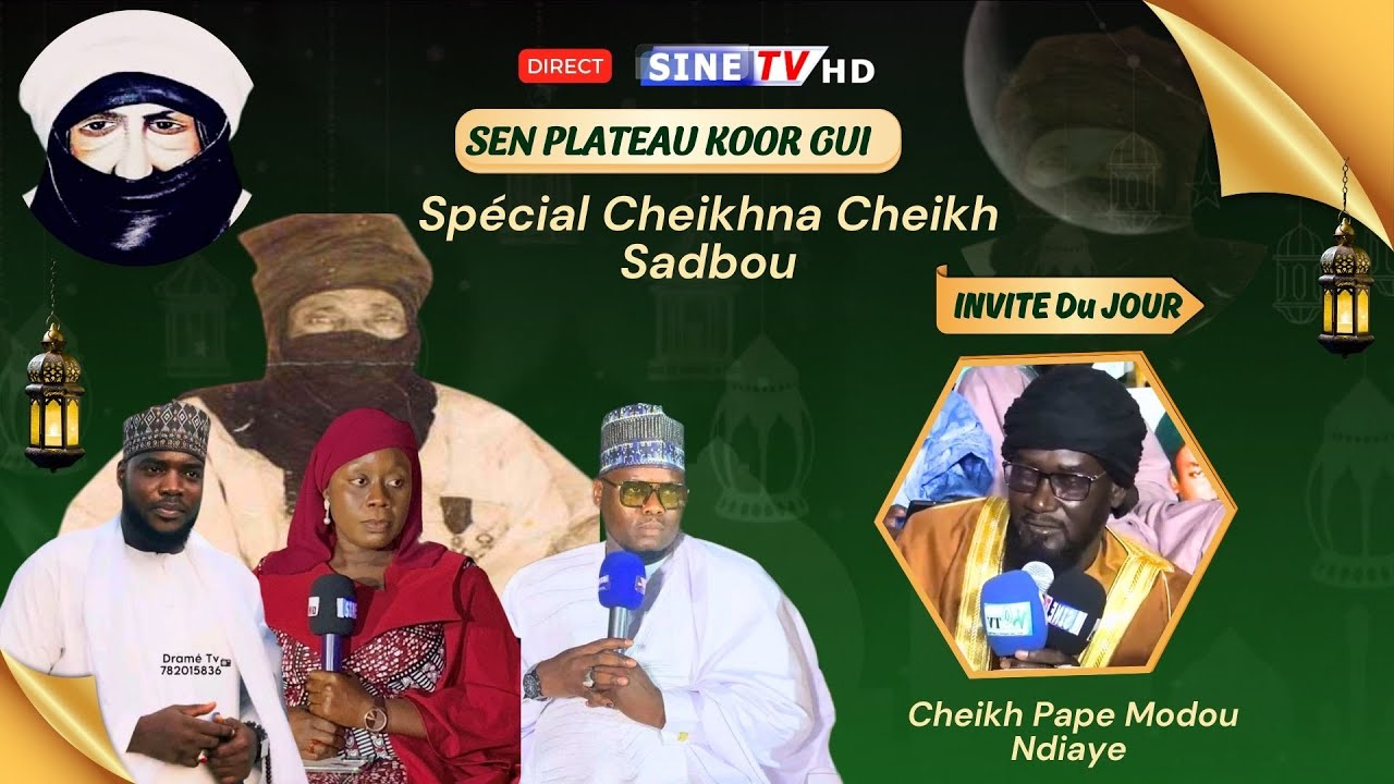 🔴Sen Plateau Koor Gui Spécial Cheikhna Cheikh Sadbou invité Cheikh Pape Modou Ndiaye....