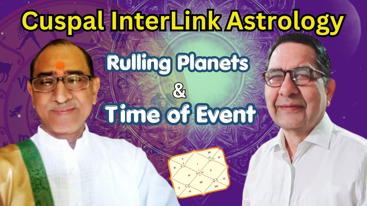 Cuspal Interlink Astrology Rulling Planets and Time of Marriage 