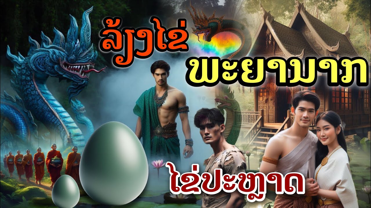 ເລື່ອງລ້ຽງໄຂ່ພະຍານາກ[EP60]เลื้องไข่พญานาค#ສອງຜົວເມຍພົບໄຂ່ປະຫຼາດ#ผัวเมียพบไข่ประหลาด#พบไข่พญานาคในบึง