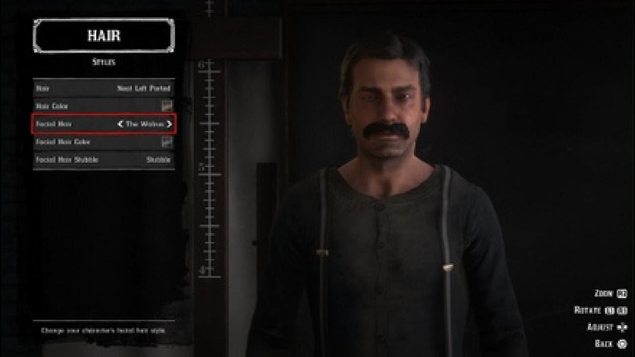 ريد ديد ريدمبشن 2 Red Dead Redemption تعديل ملامح الشخصيه👍