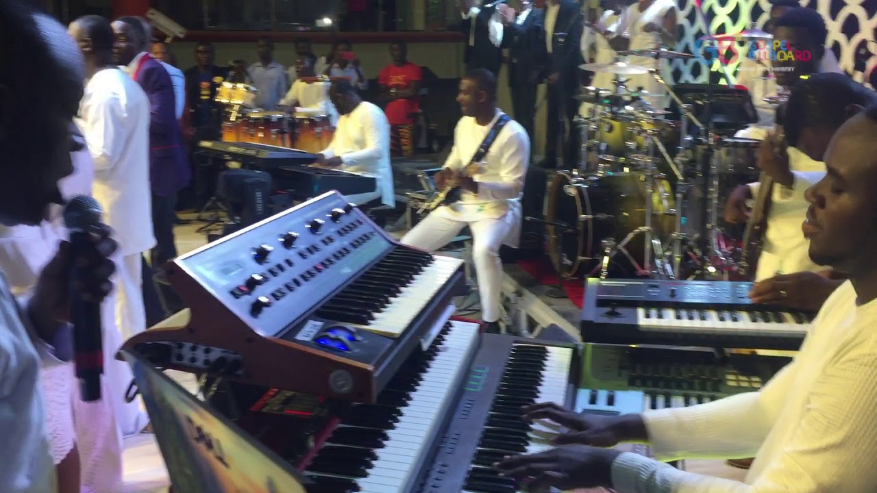 How James Mireku Does It On The Keys With HIs Father Elder Mireku