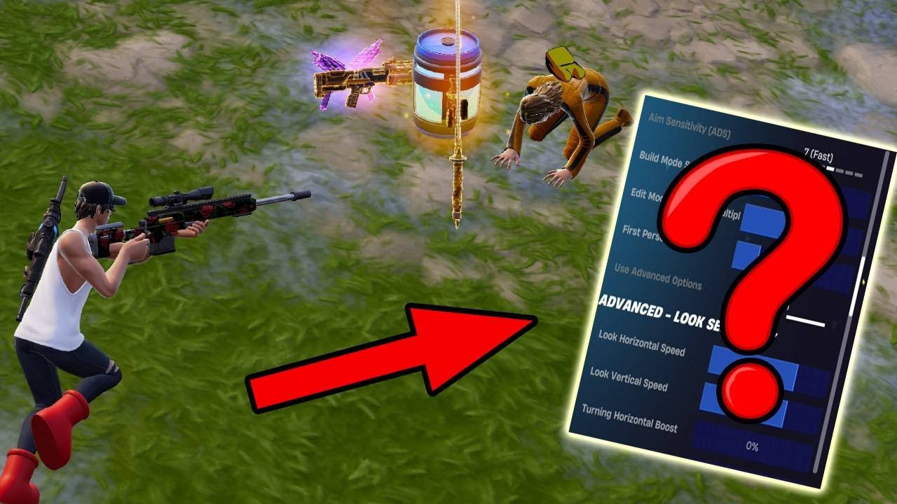 BEST Sniper Settings Fortnite Chapter 7 (Xbox/PS5/PC)