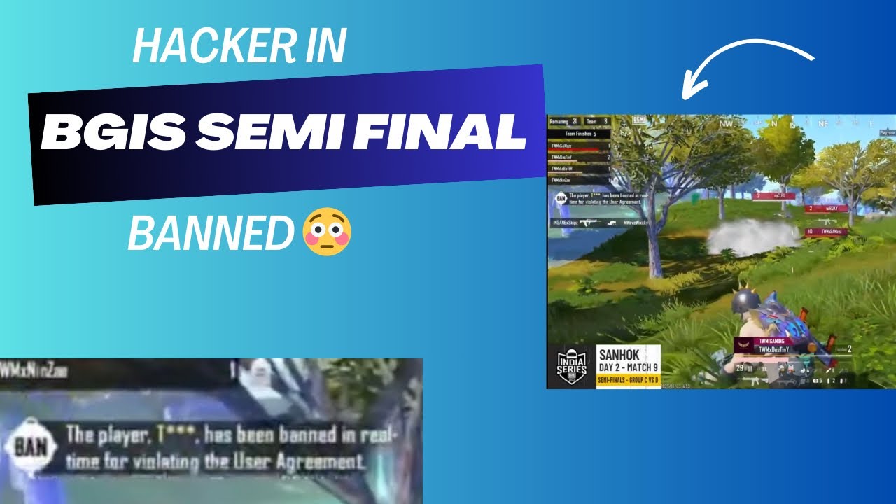 Live cheater banned in BGIS semifinal day 2 😳