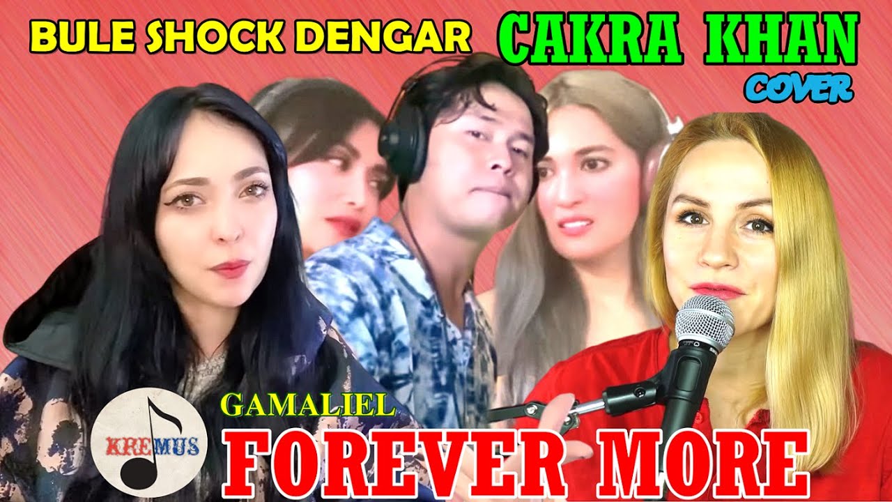 Bule shock dengar lagu cover Cakra Khan Forever More - Gamaliel #cakrakhan #reaction #forevermore