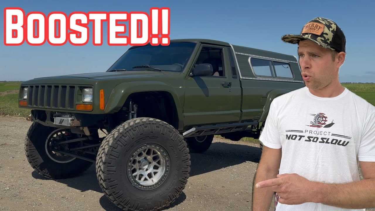 DIESEL SWAP Jeep Comanche: Mercedes OM617 TURBO POWER
