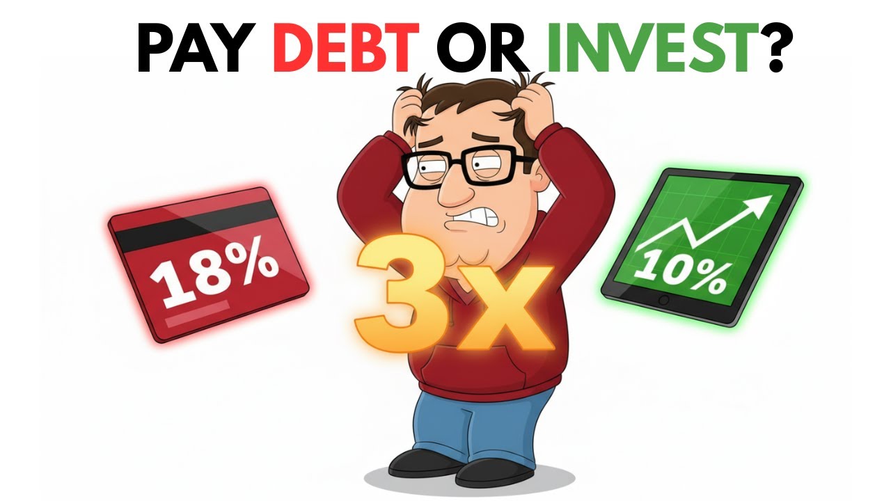 THE 3× DEBT RULE – When Investing Beats Paying off Loans
