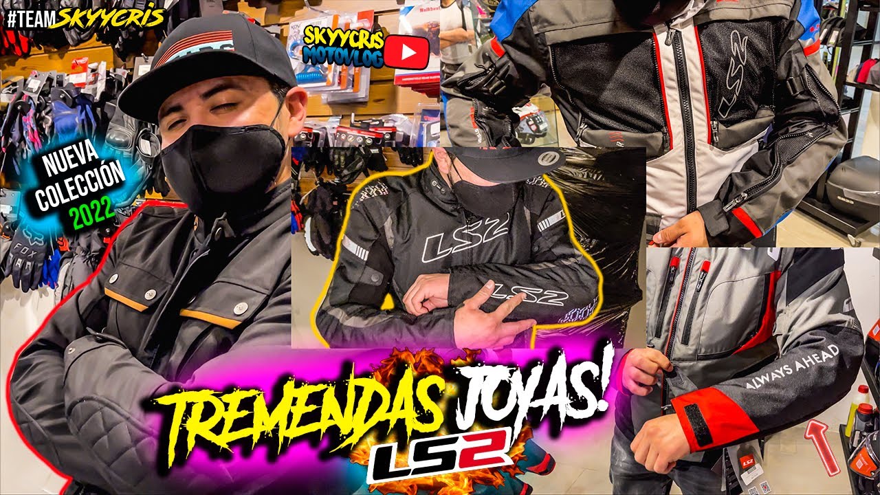 LO MÁS NUEVO DE LS2 🔥👏🏻😎 CHAMARRAS PARA MOTOCICLISTA 2022