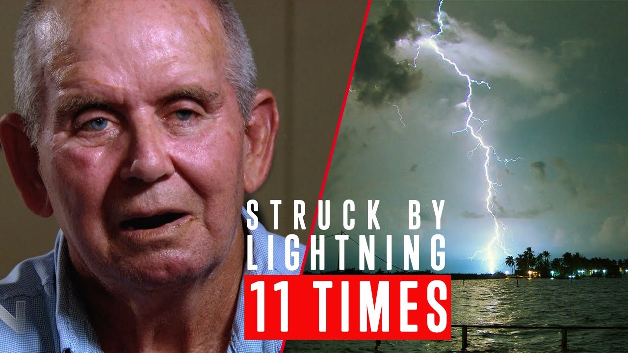 Human lightning rod, struck 11 times | From the vault