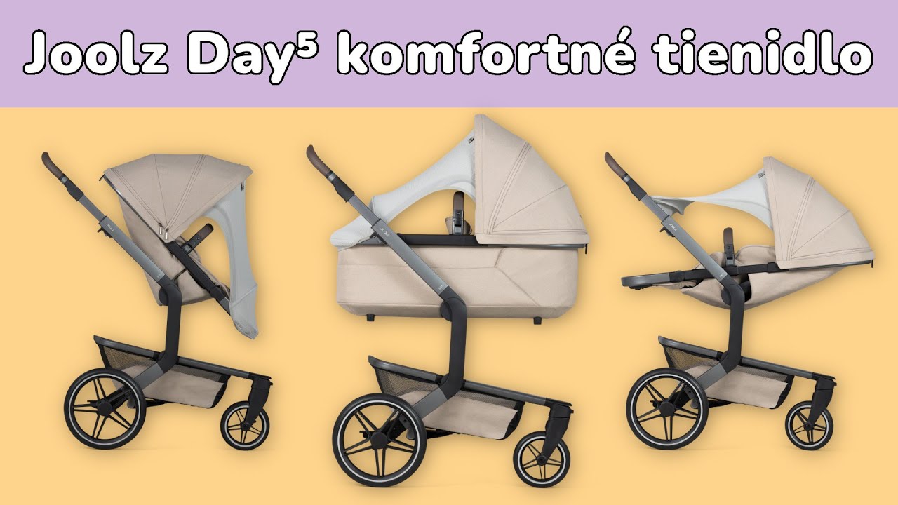 Ako správne používať Joolz Day5 komfortnú clonu