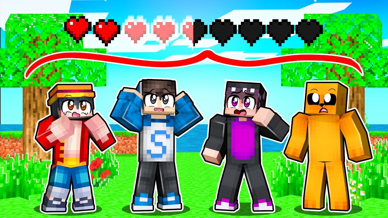 &iexcl;Minecraft PERO Compartimos VIDA 💖😳 MINECRAFT PERO con SPARTA356 y RAMCORE