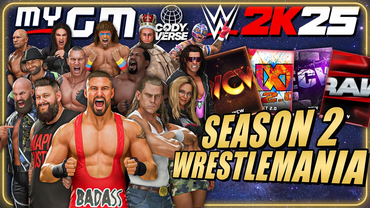 A Record Is BROKEN At WrestleMania! | WWE 2K25 MyGM Multiplayer EXTREME!